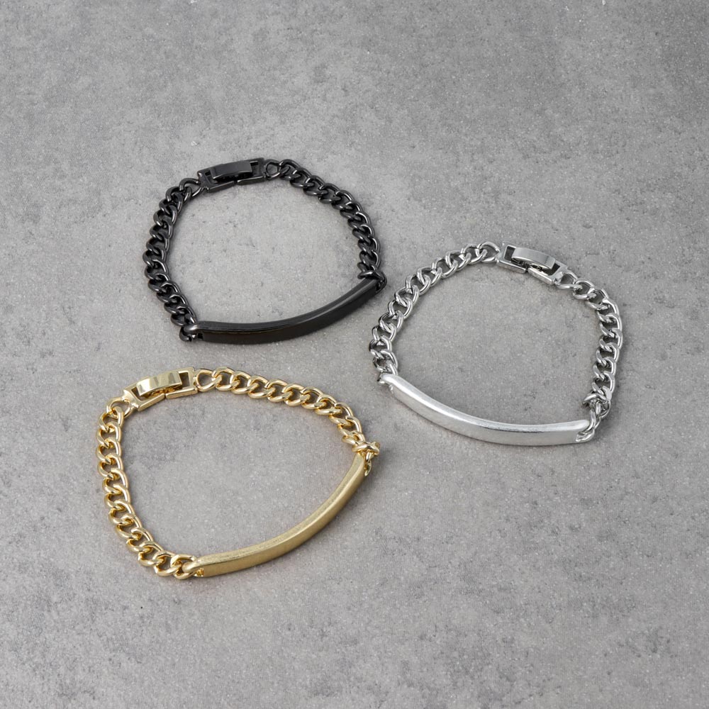 Awesome Bar Chain Bracelet - osewaya