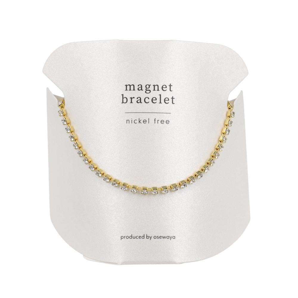 2mm Stone Magnetic Clasp Tennis Bracelet