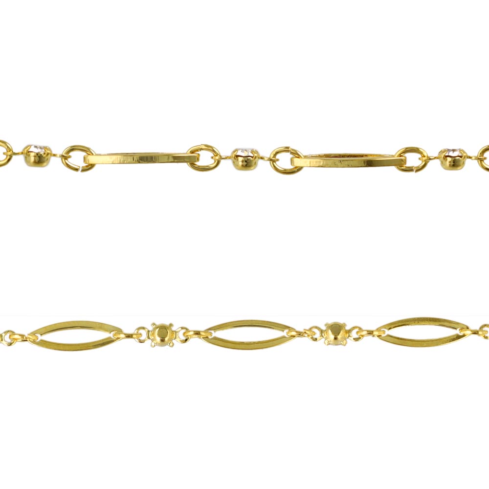 Oval Link Magnetic Clasp Bracelet
