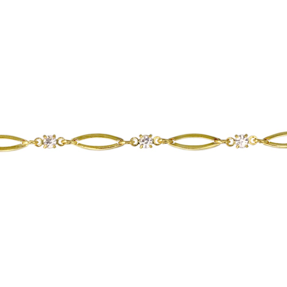 Oval Link Magnetic Clasp Bracelet