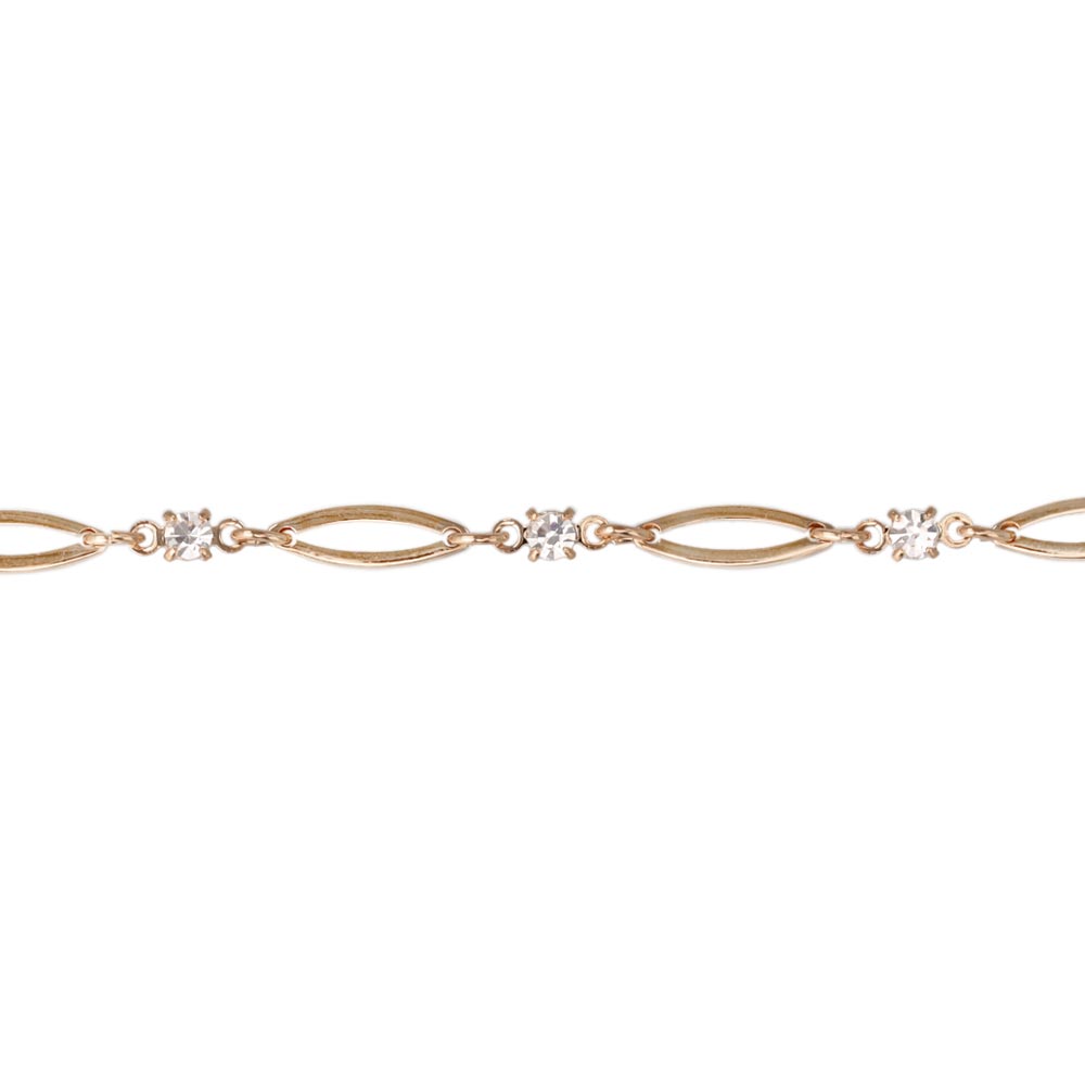 Oval Link Magnetic Clasp Bracelet