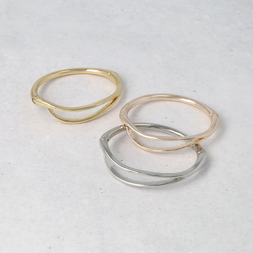 Double Row Hinge Bracelet