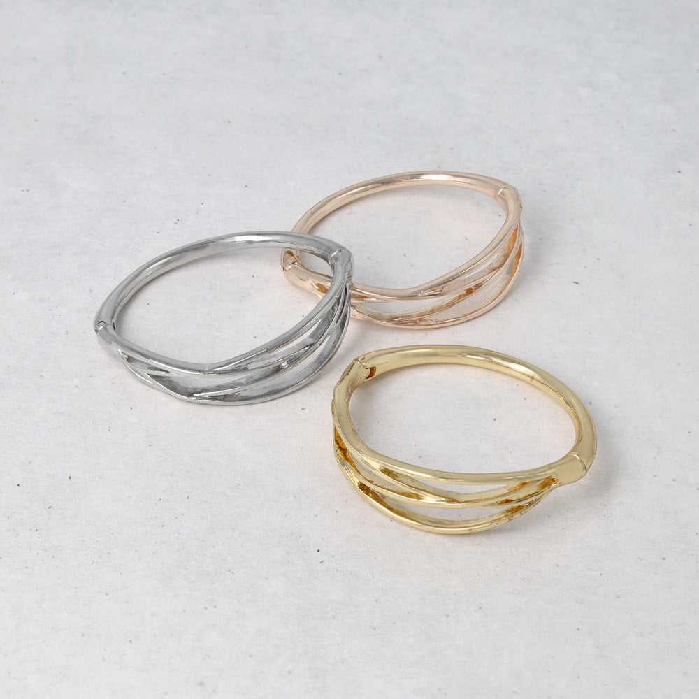 Cut Out Hinge Bracelet