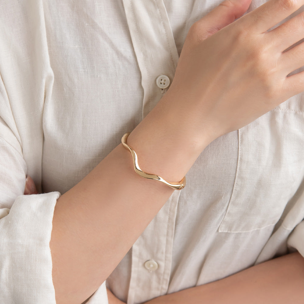 Wave Hinge Bracelet