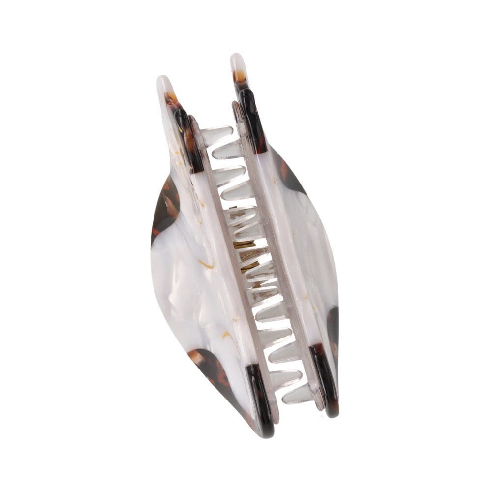 Sleeping Cat Acetate Marble Hair Claw