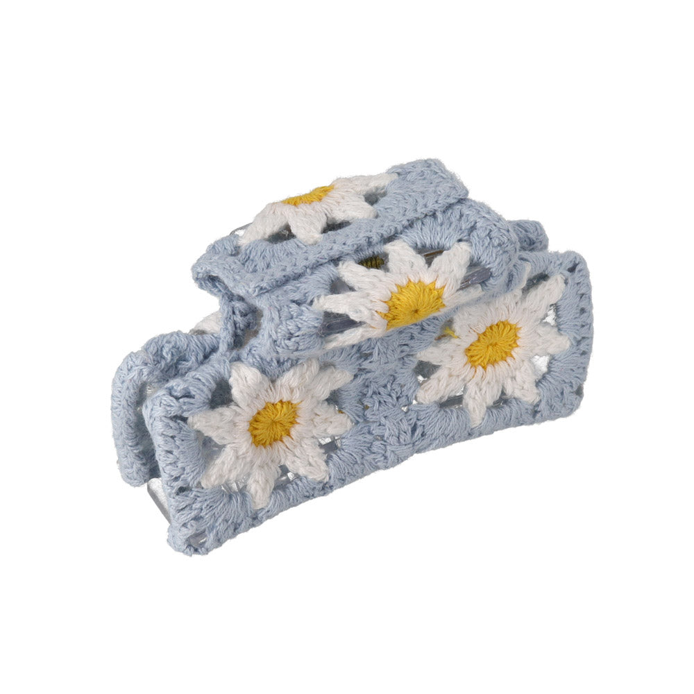 Crochet Hair Claw Clip
