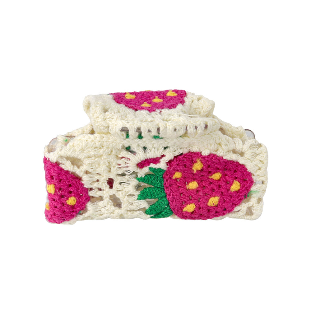 Crochet Hair Claw Clip
