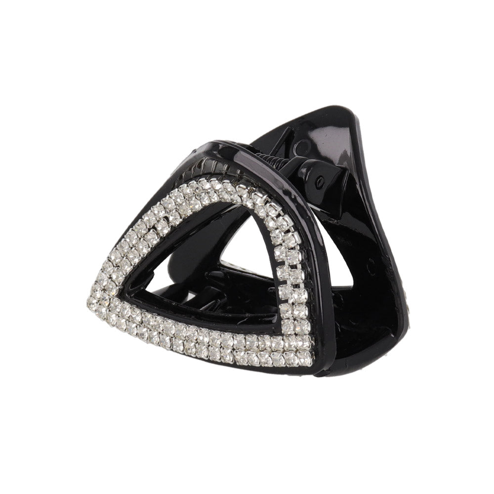 Rhinestone Mini Triangle Hair Claw