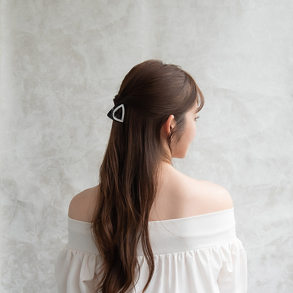 Rhinestone Mini Triangle Hair Claw
