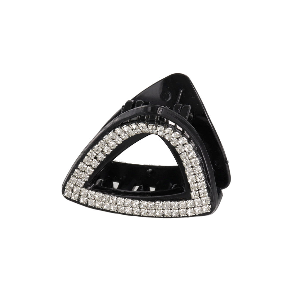 Rhinestone Mini Triangle Hair Claw