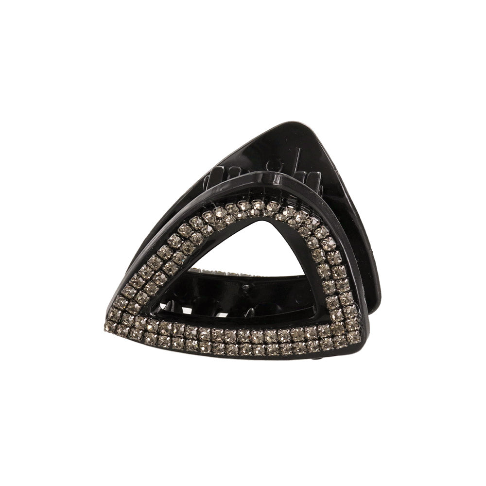 Rhinestone Mini Triangle Hair Claw