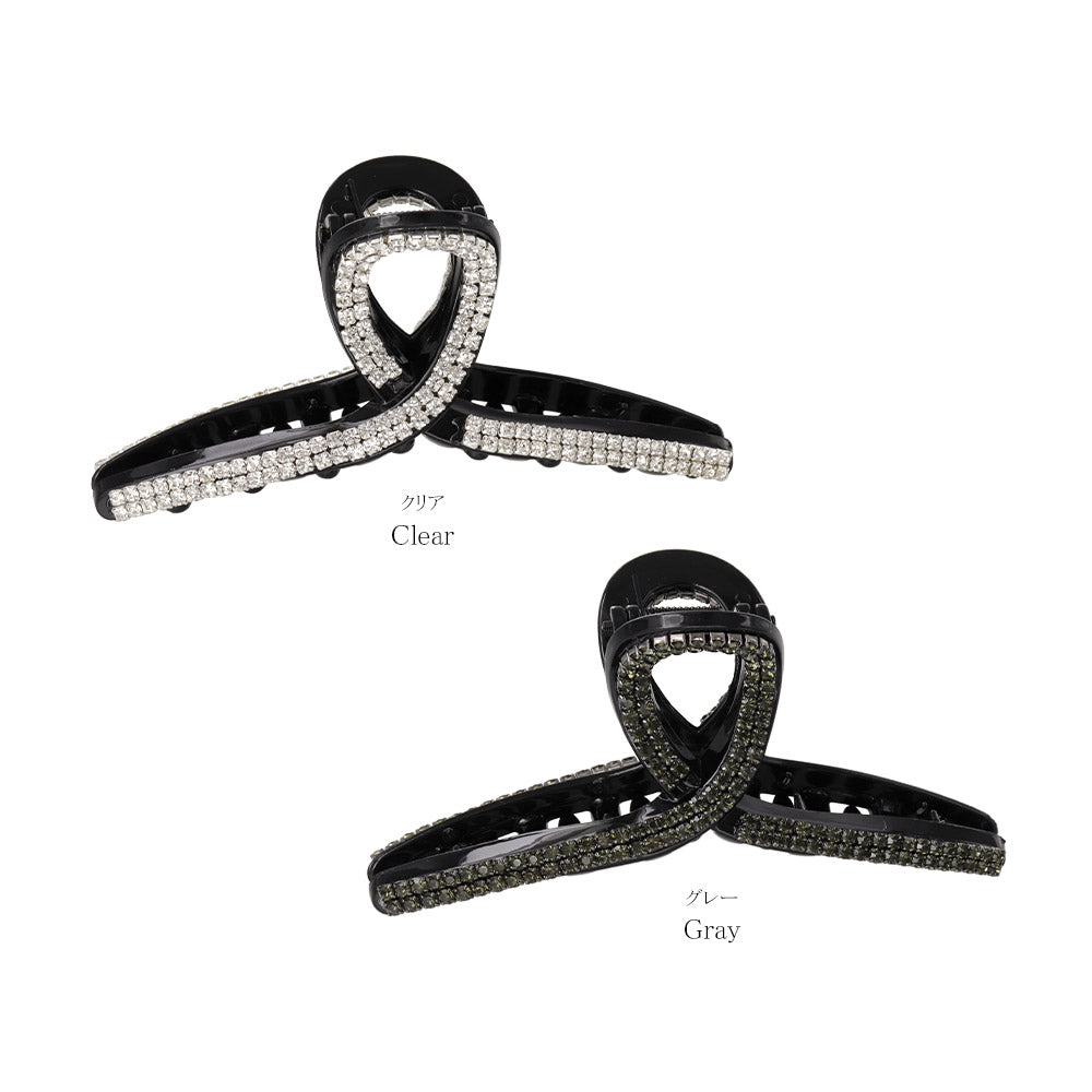 Rhinestone Loop Hair Claw