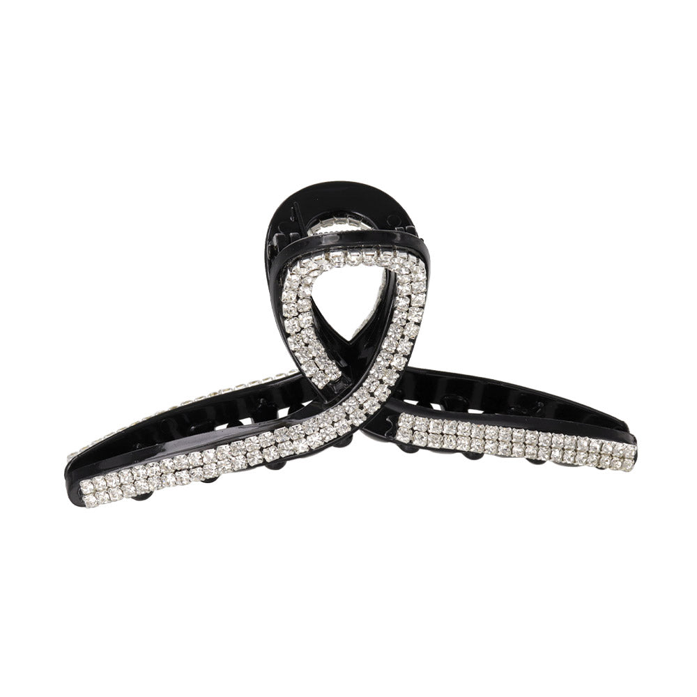 Rhinestone Loop Hair Claw