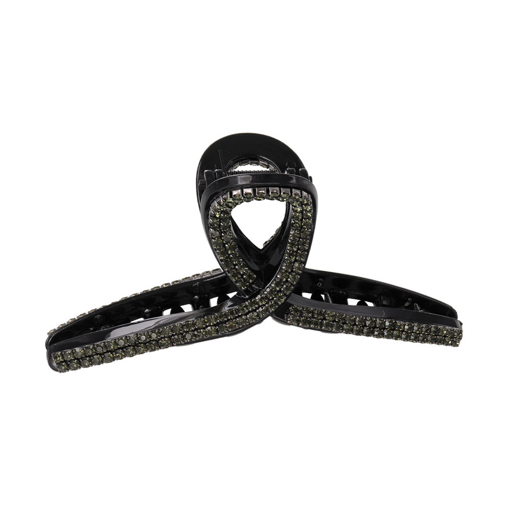 Rhinestone Loop Hair Claw