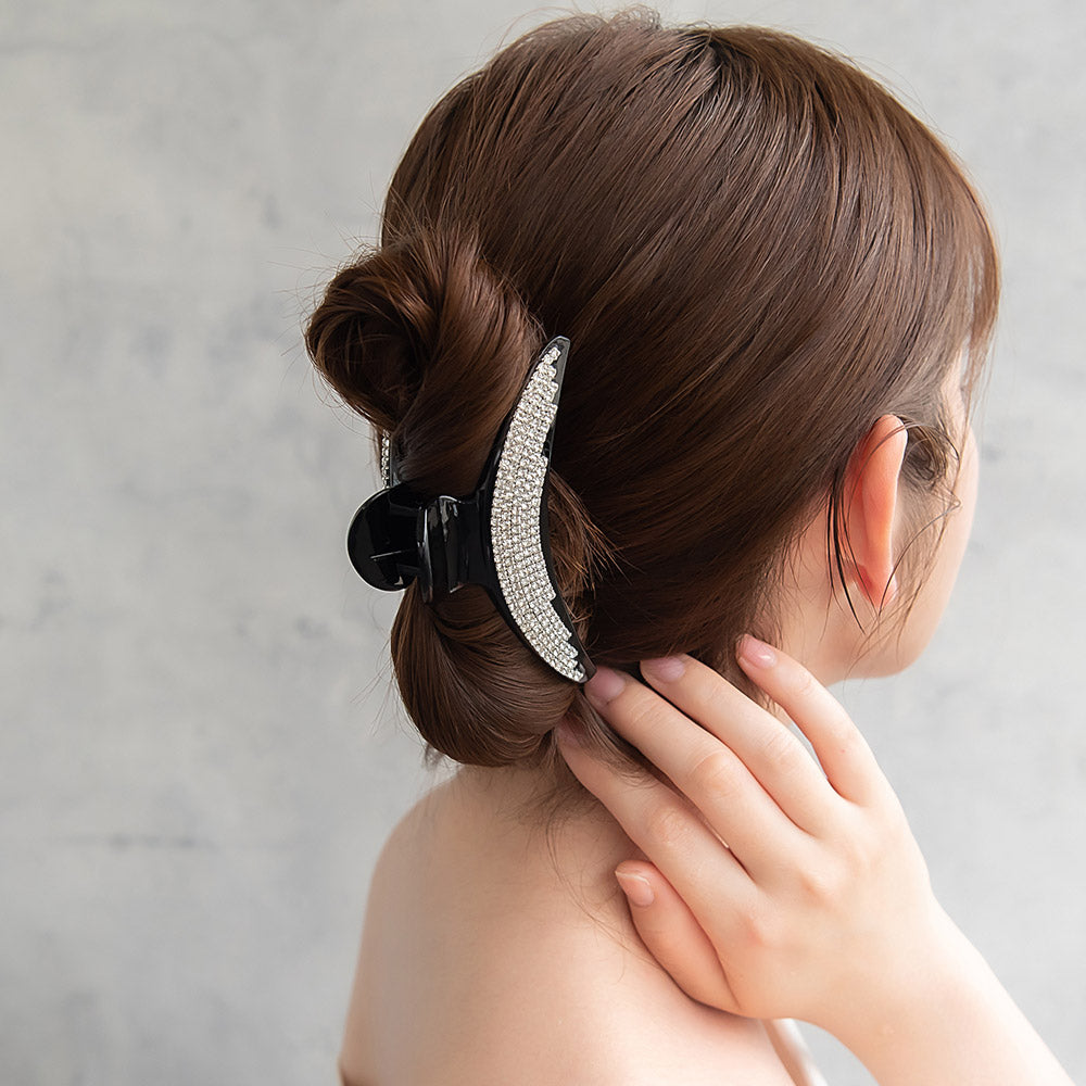 Rhinestone Classic Hair Claw - osewaya