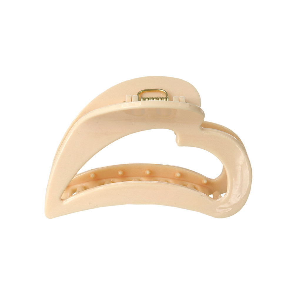 Open Heart Hair Claw