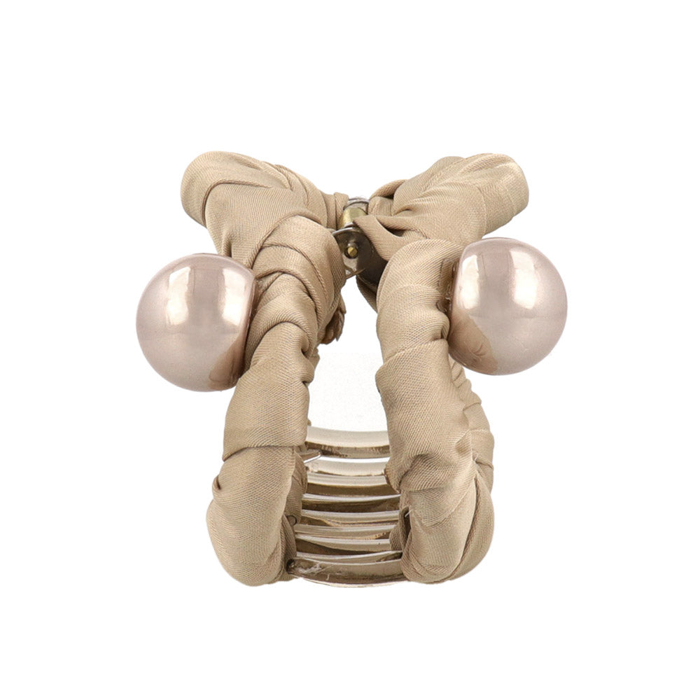 Wrapped Pearl Hair Claw
