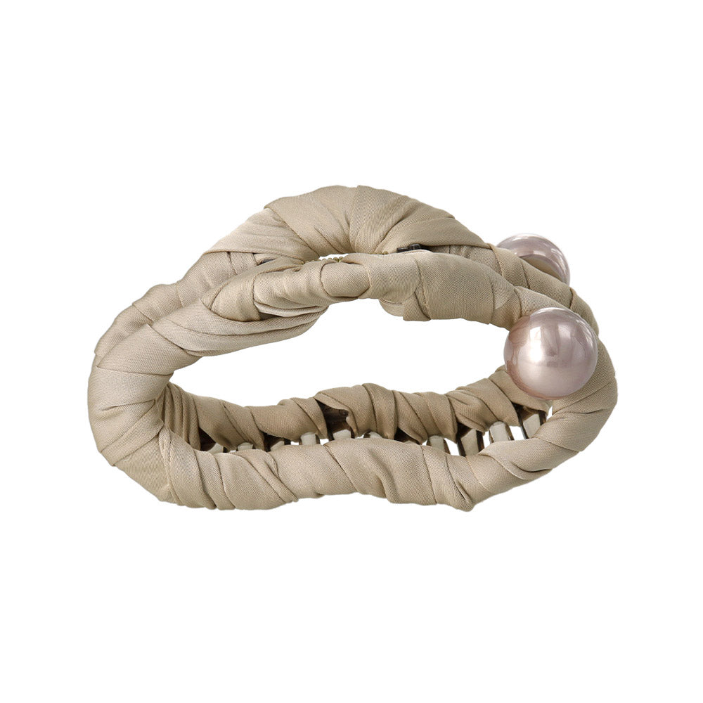 Wrapped Pearl Hair Claw