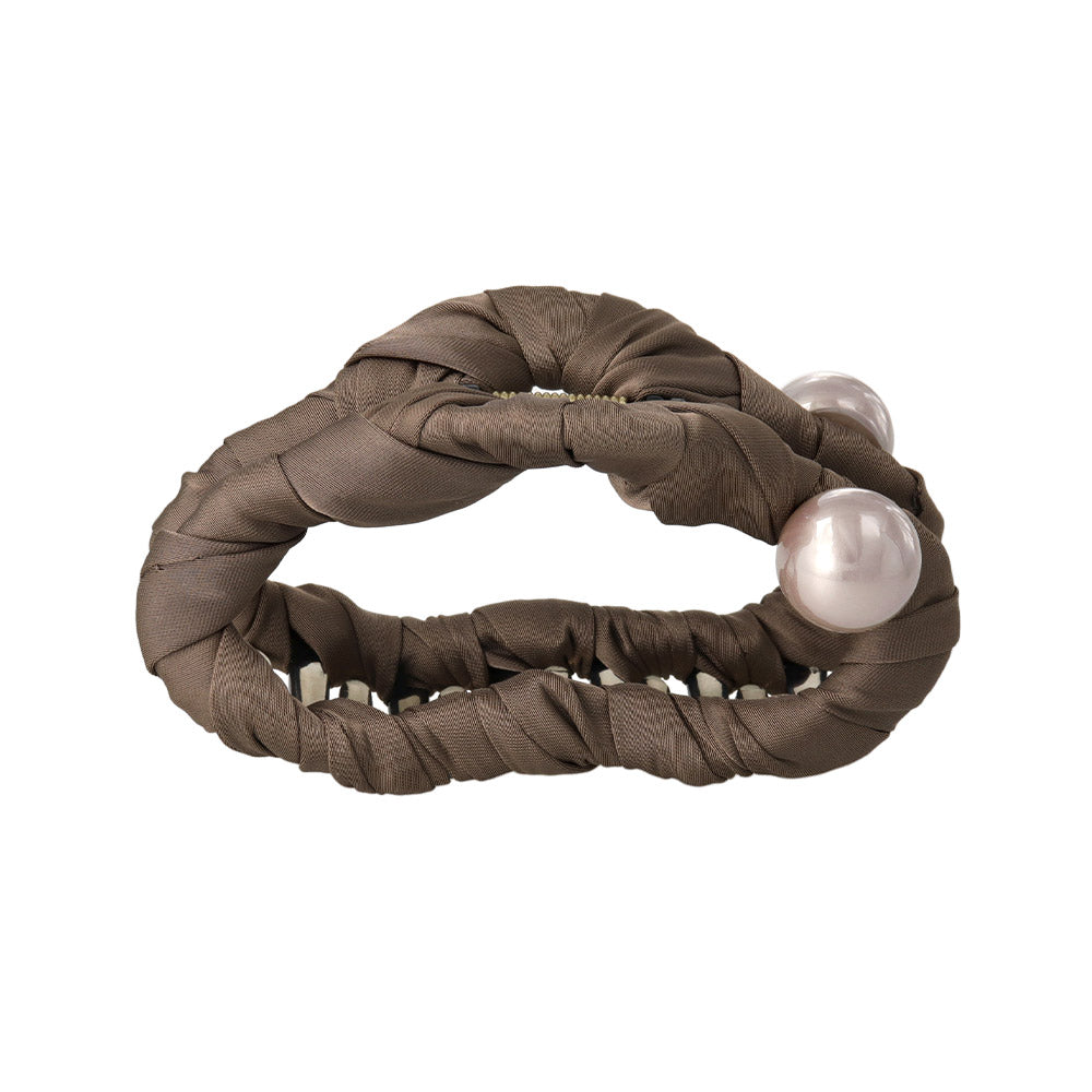 Wrapped Pearl Hair Claw