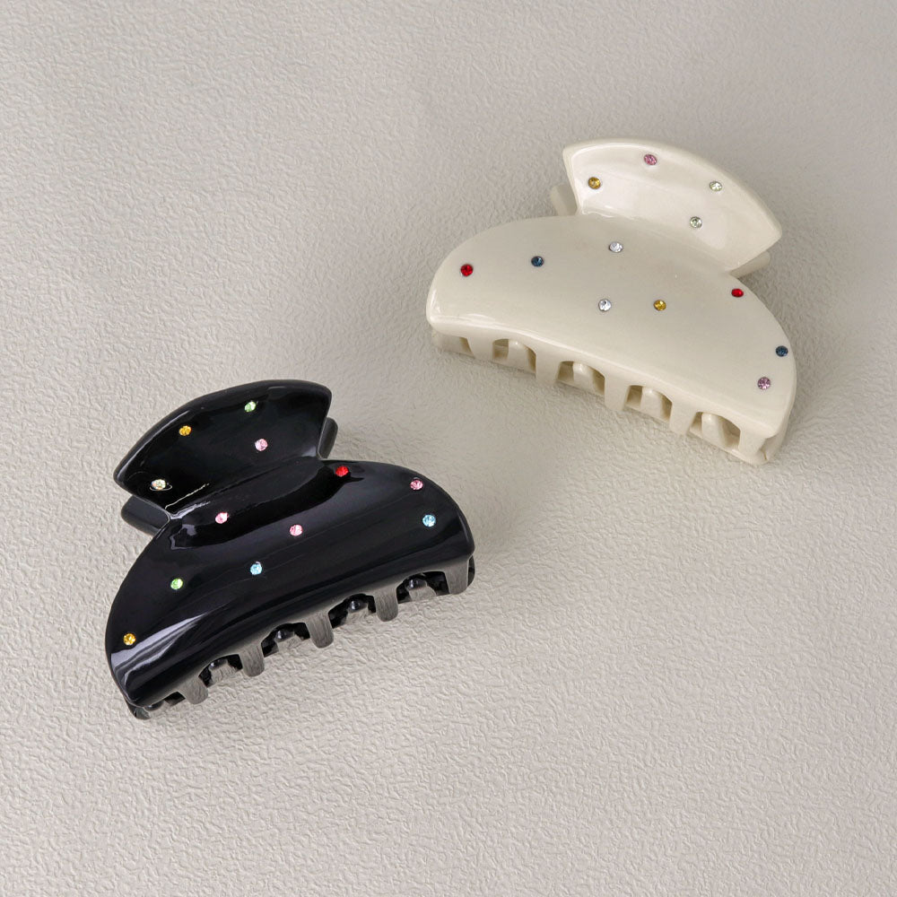 Colorful Studded Hair Claw