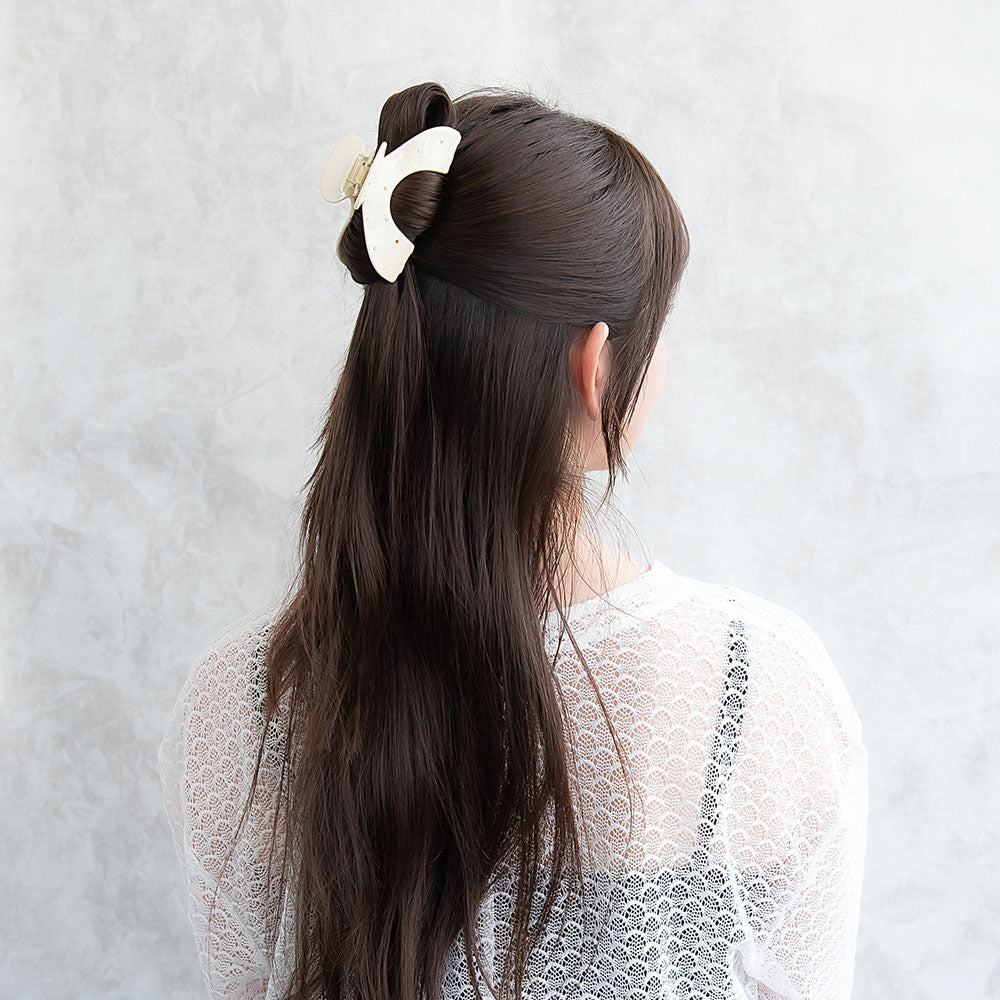 Colorful Studded Arch Hair Claw