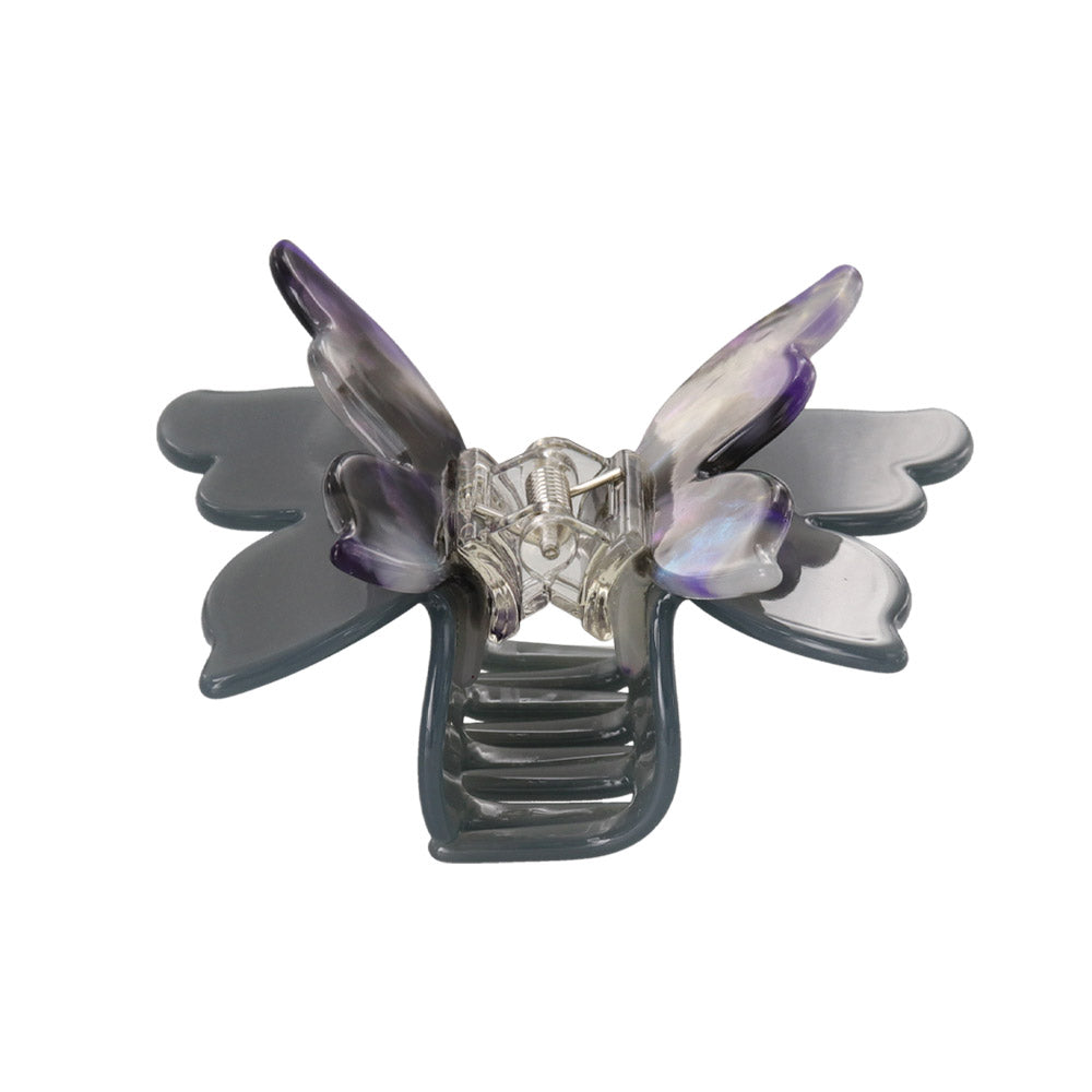 Marble Butterfly Hair Claw