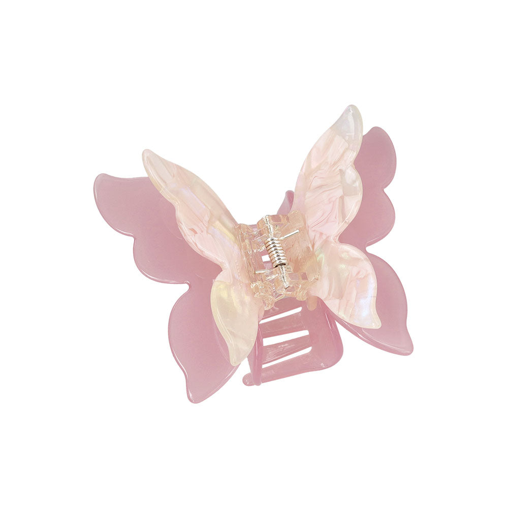 Marble Butterfly Hair Claw
