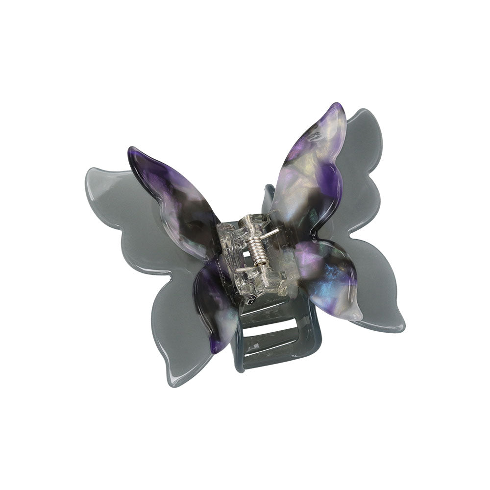Marble Butterfly Hair Claw