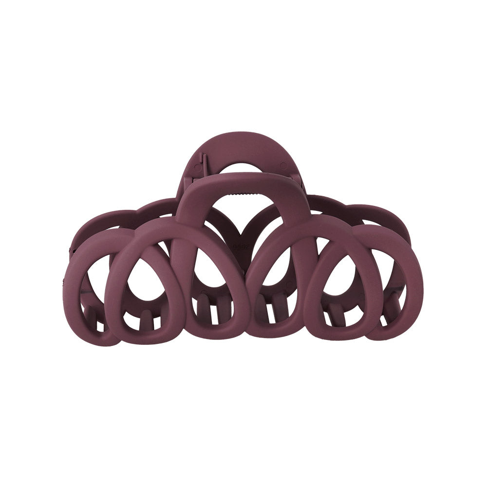 Matte Swirl Hair Claw