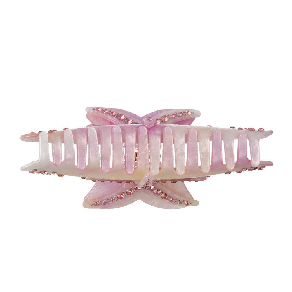 Rhinestone Starfish Hair Claw