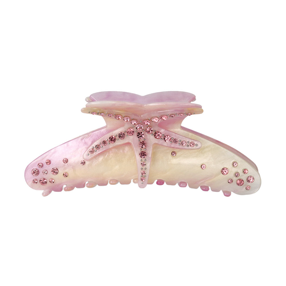 Rhinestone Starfish Hair Claw