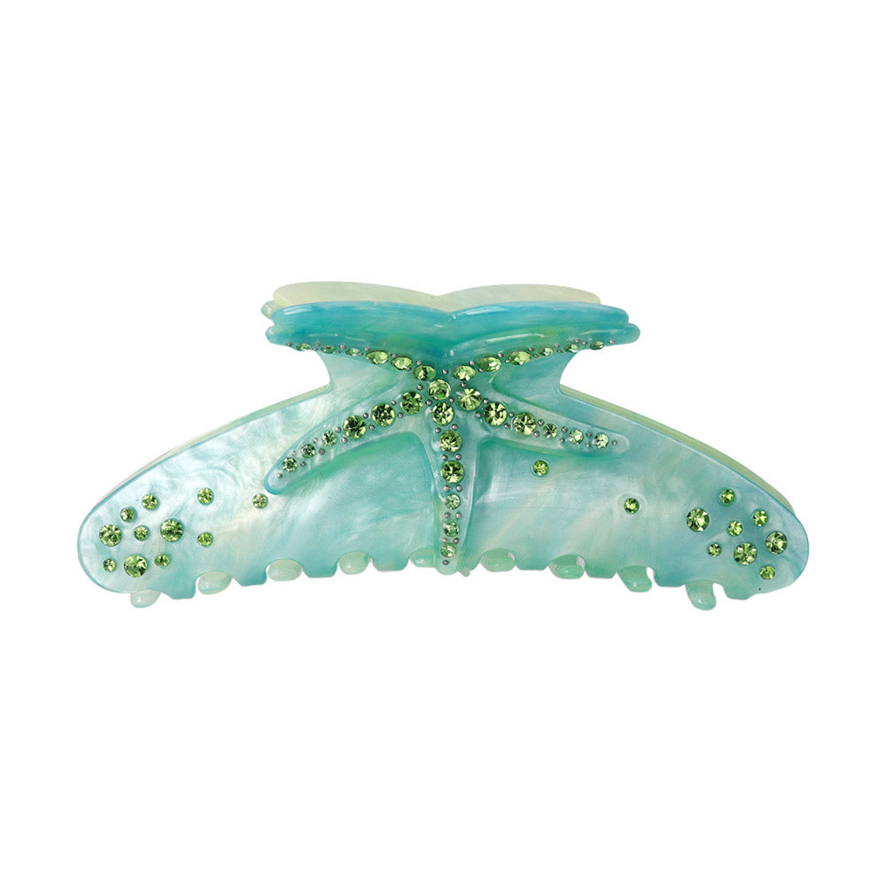 Rhinestone Starfish Hair Claw