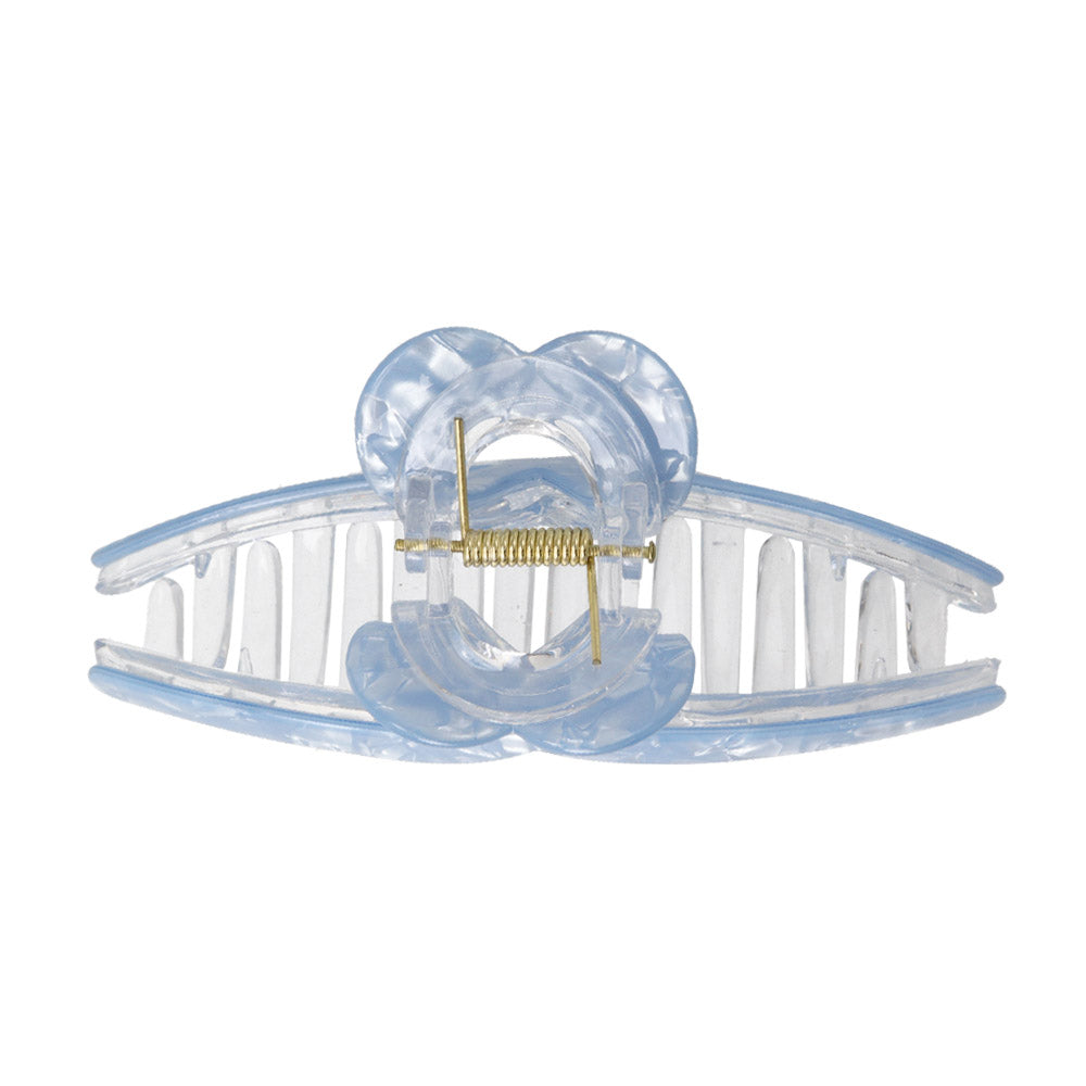 Marble Heart Loop Hair Claw