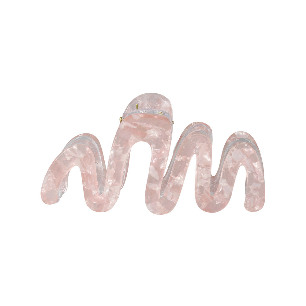 Wiggle Iridescent Marble Hair Claw