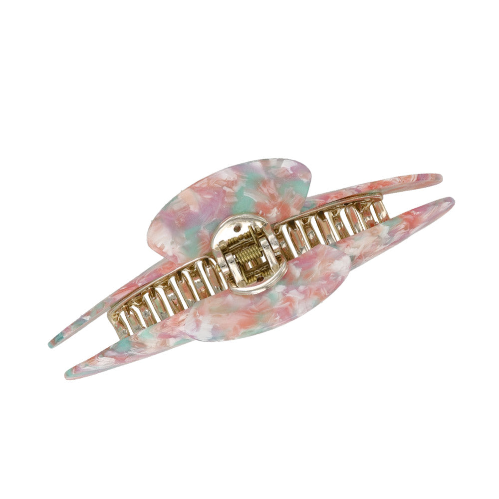 Oversized Marble Hair Claw