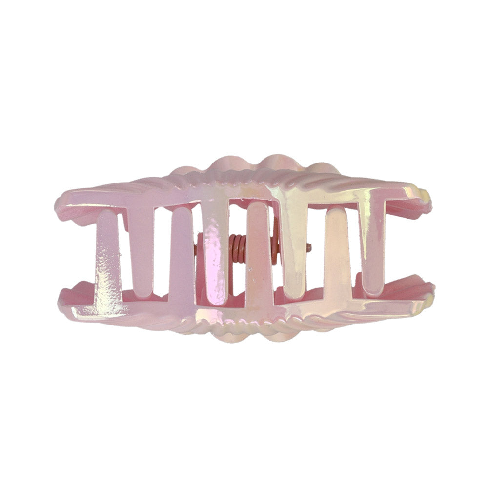 Iridescent Scallop Shell Hair Claw