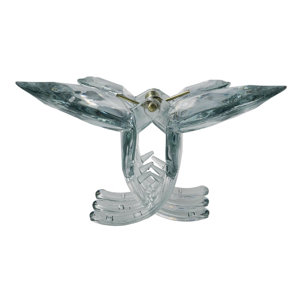 Crystal Butterfly Hair Claw