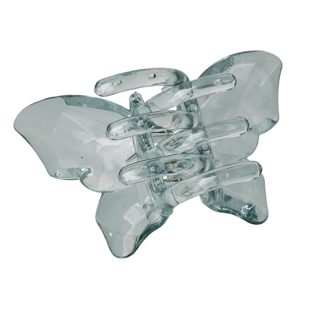 Crystal Butterfly Hair Claw