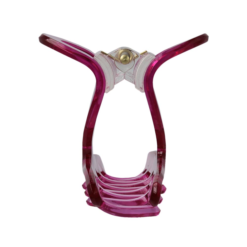 Clear Neon Loop Hair Claw