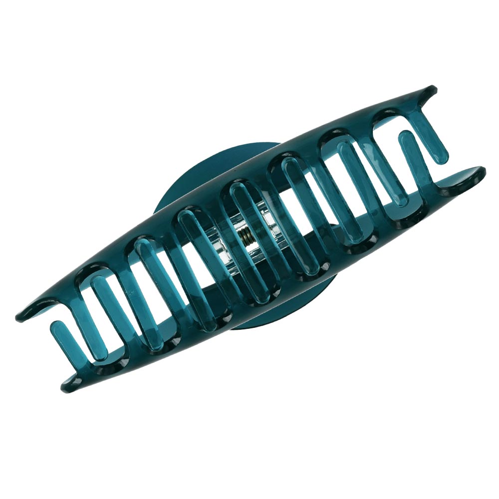 Transparent Neon Hair Claw