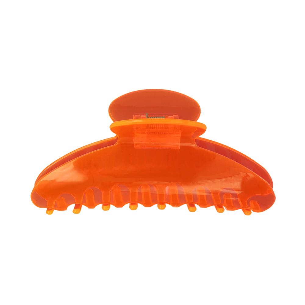 Transparent Neon Hair Claw