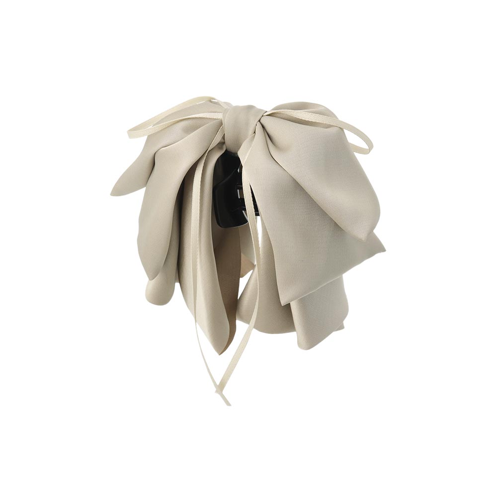 Layered Bow Hair Claw