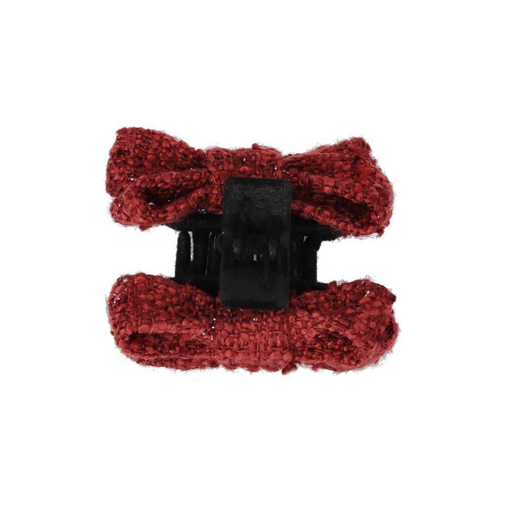 Knitted Bow Hair Claw