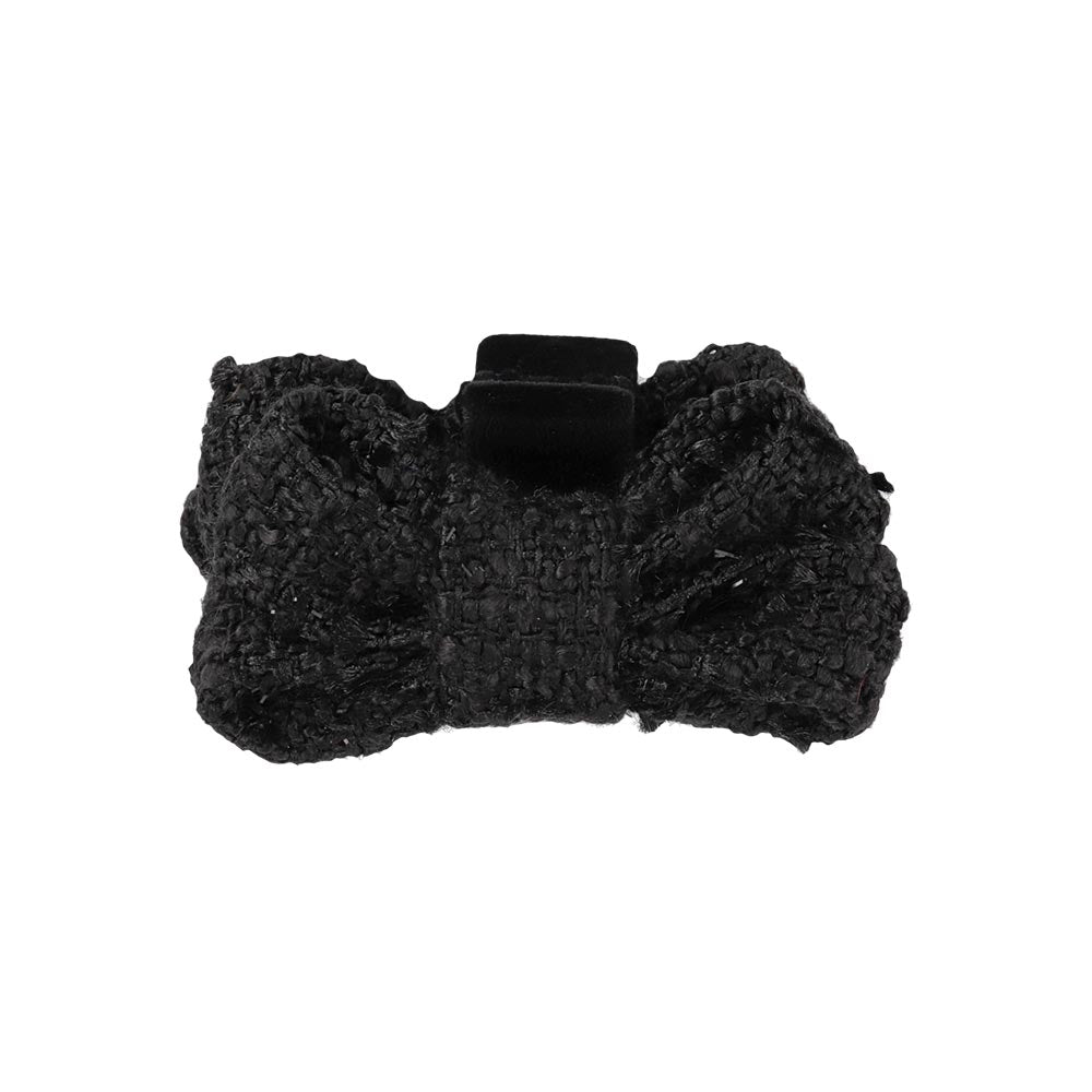Knitted Bow Hair Claw