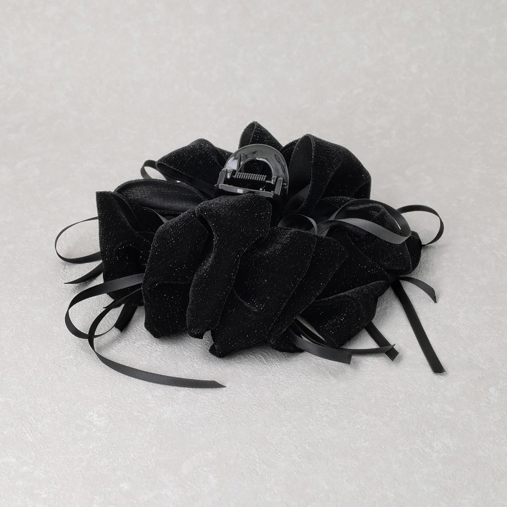 Skinny Bow Glitterly Hair Claw