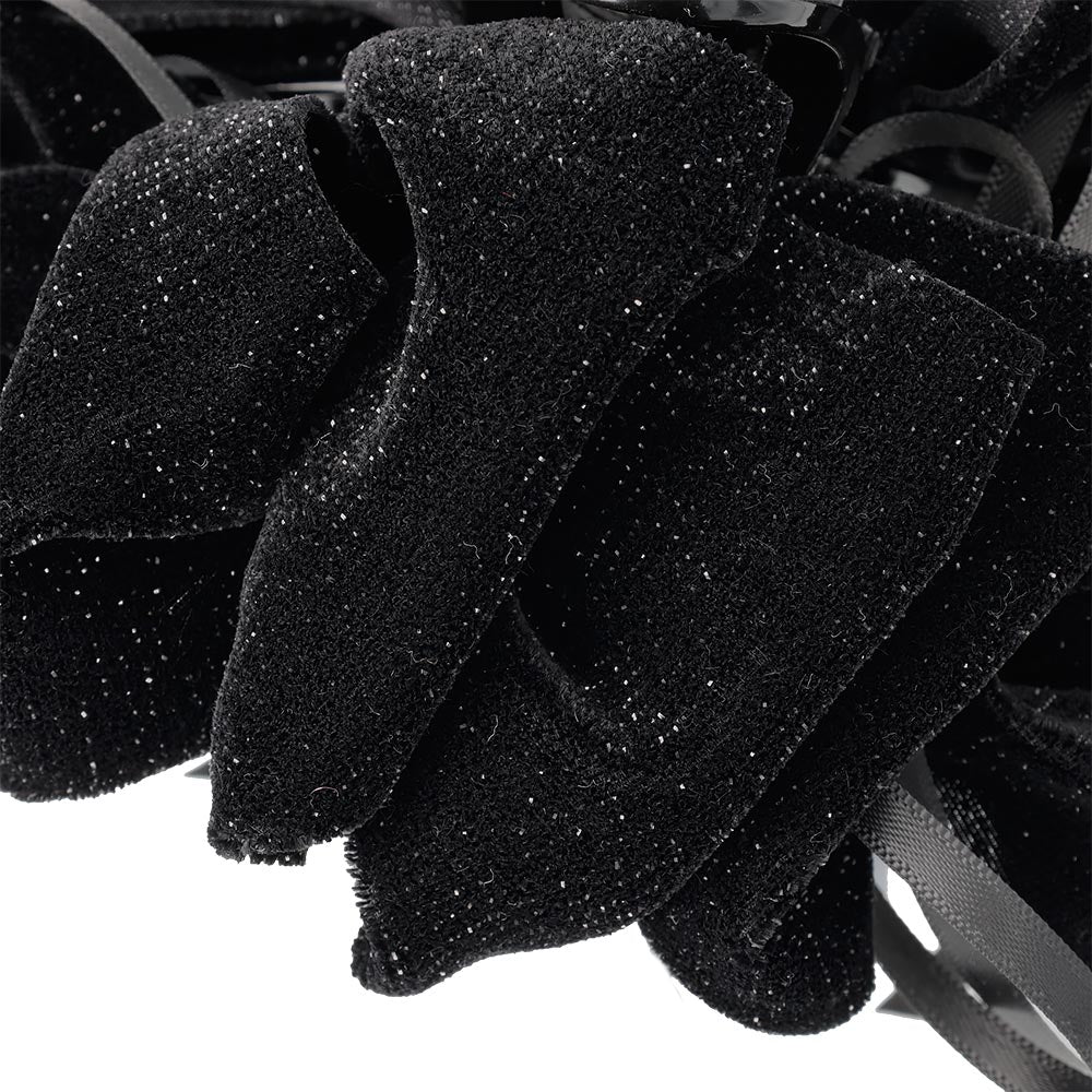 Skinny Bow Glittery Hair Claw