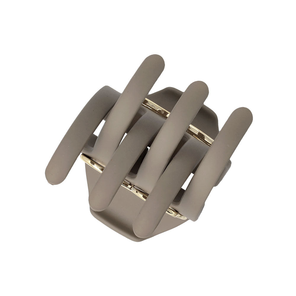 Gold Detail Muted Hair Claw