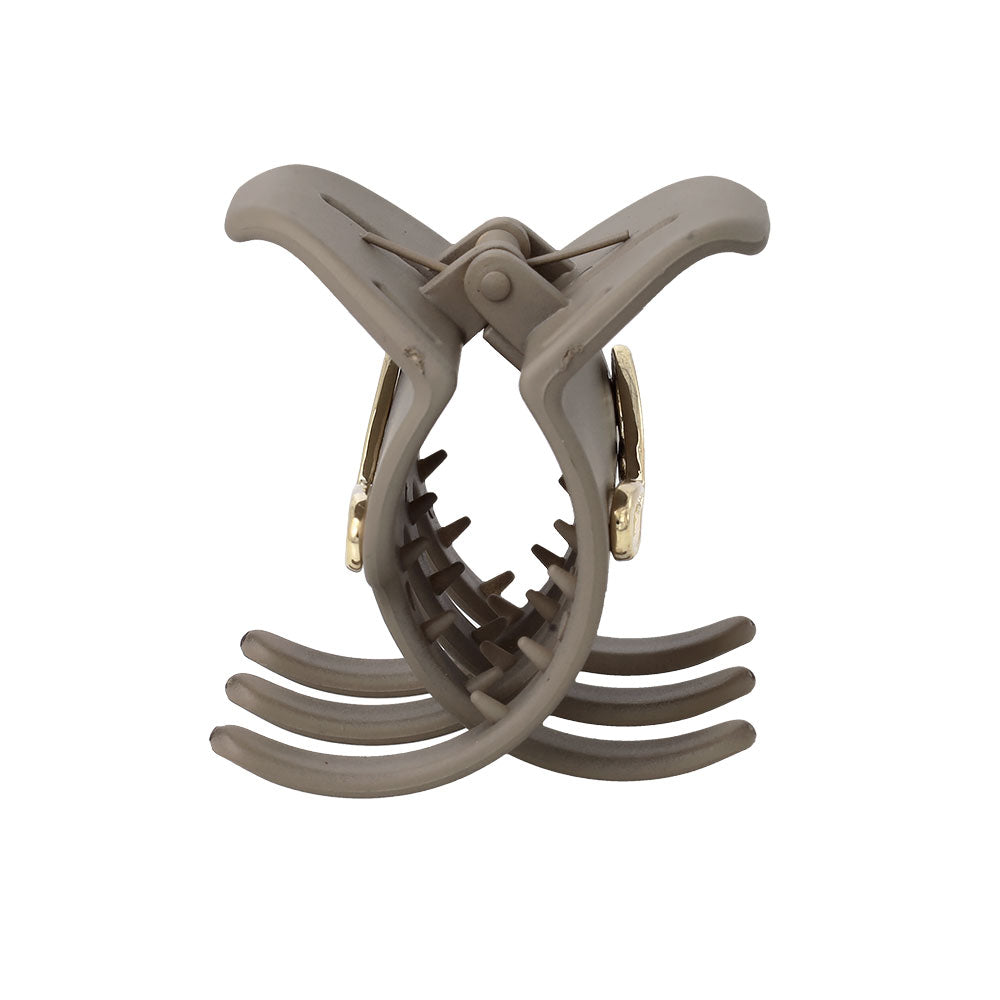 Gold Detail Muted Hair Claw