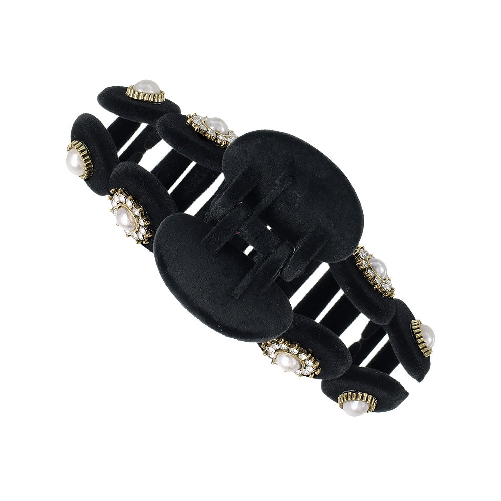Decorative Flocked Hair Claw