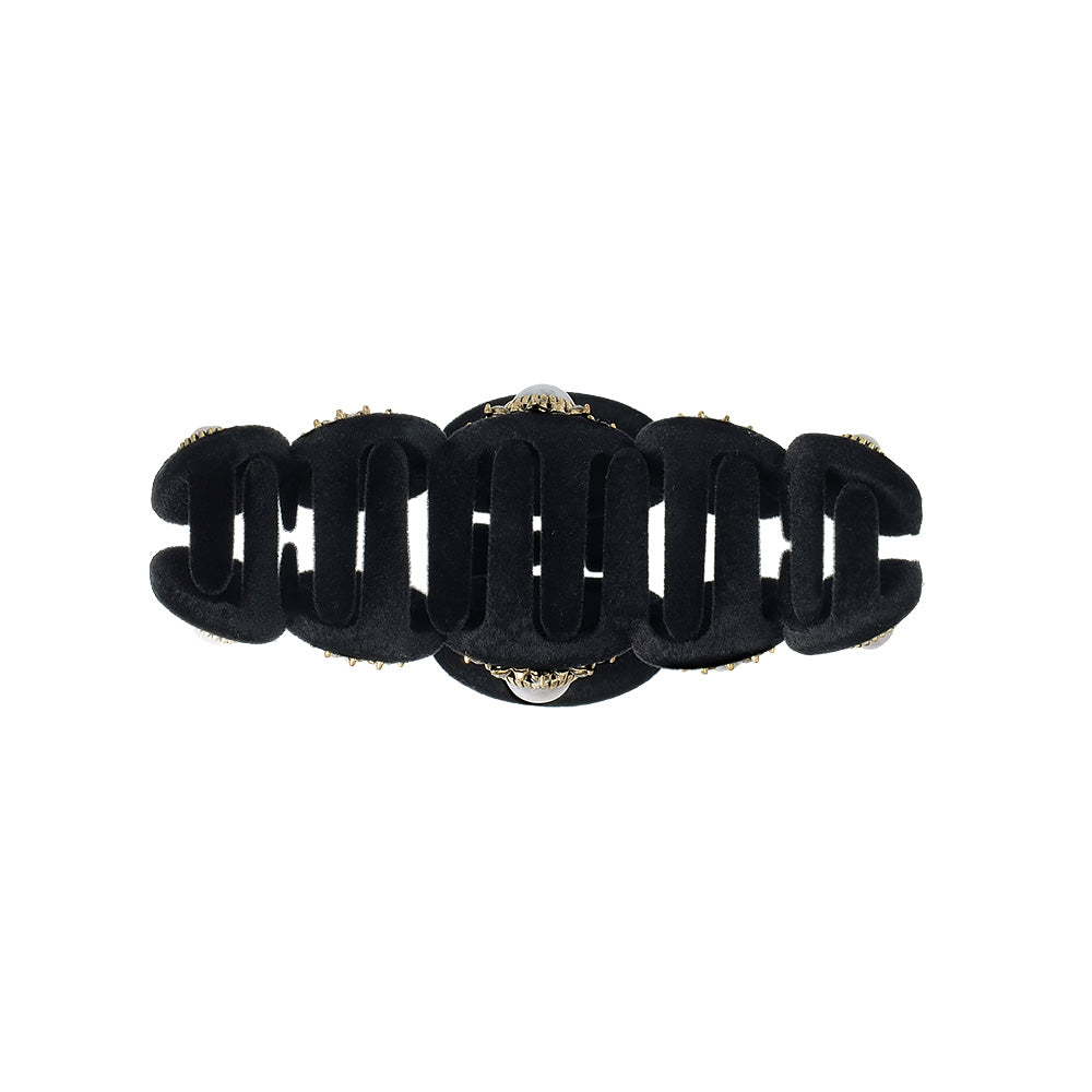 Decorative Flocked Hair Claw